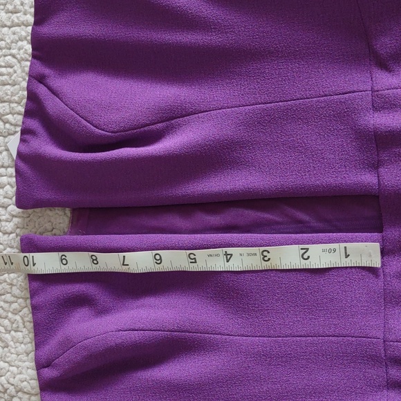 NWT Dress The Population Size Small Chloe Violet Strapless Mini Dress - Picture 9 of 16